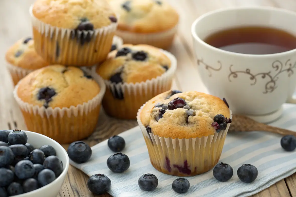 mini blueberry muffin
